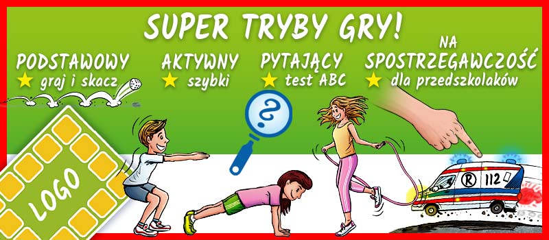 rne super tryby gry do edukacyjnej planszwki XXL dla dzieci